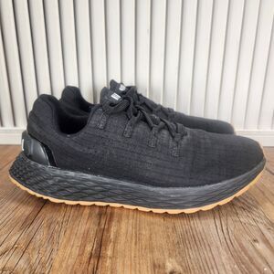 NoBull Allday Ripstop Womens 6.5 Black Gum Sole Running Training Sneakers Shoes